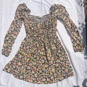 Floral Long Sleeve Dress